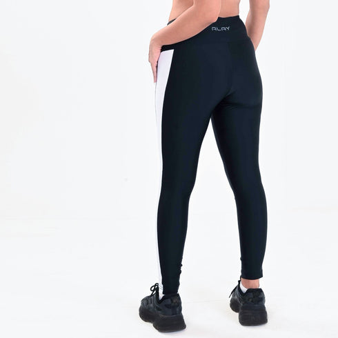 Allure Yoga Pants - Black/White