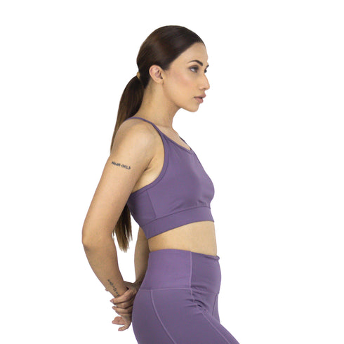 Mystique Sports Bra - Lilac