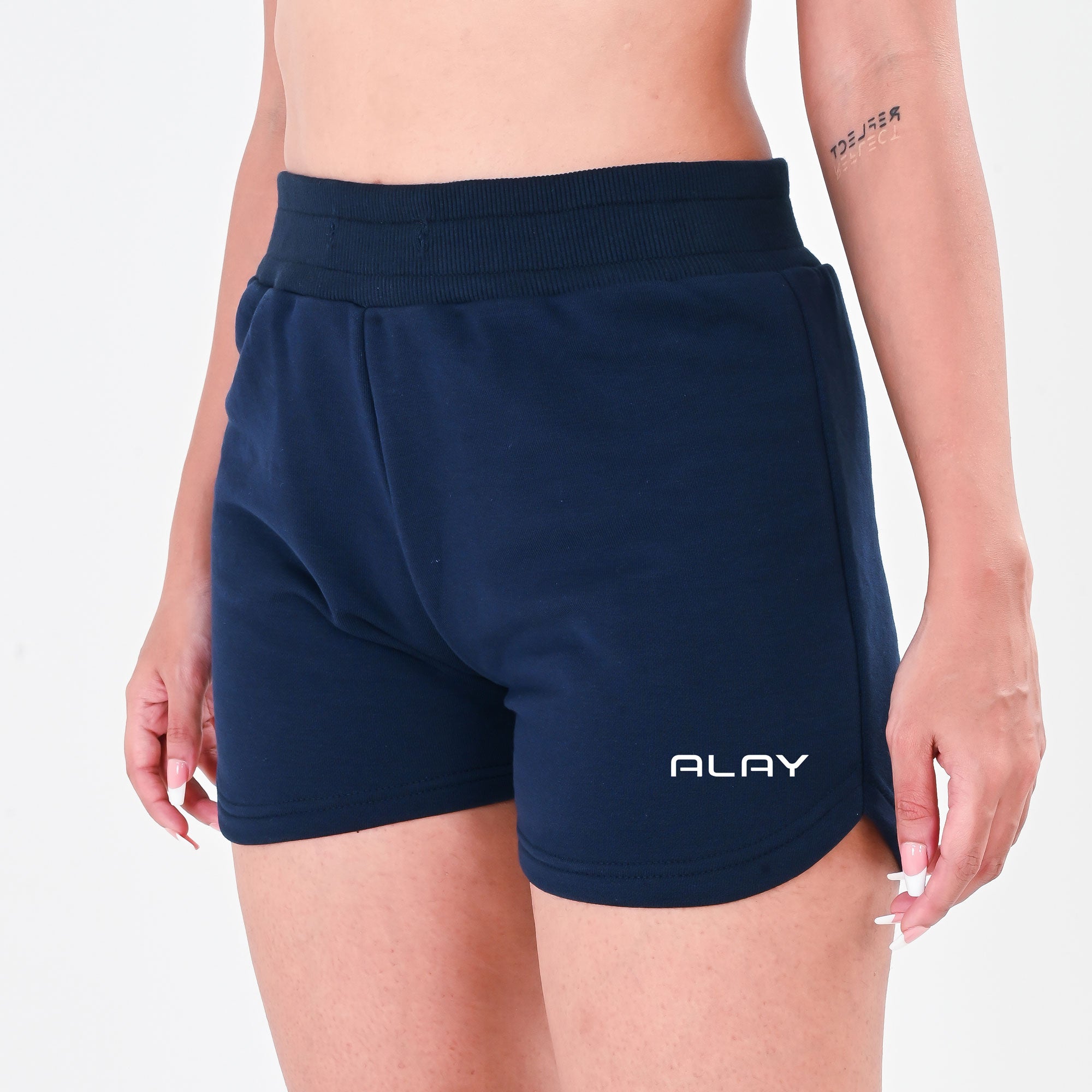 Women Jogger Shorts - Navy
