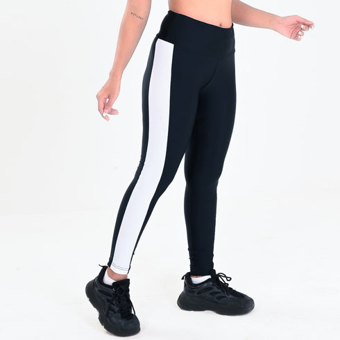 Allure Yoga Pants - Black/White