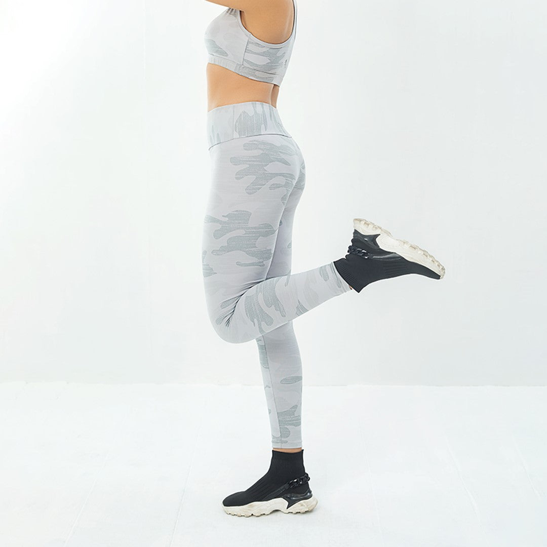 Alay Luxe Leggings - Camo Grey