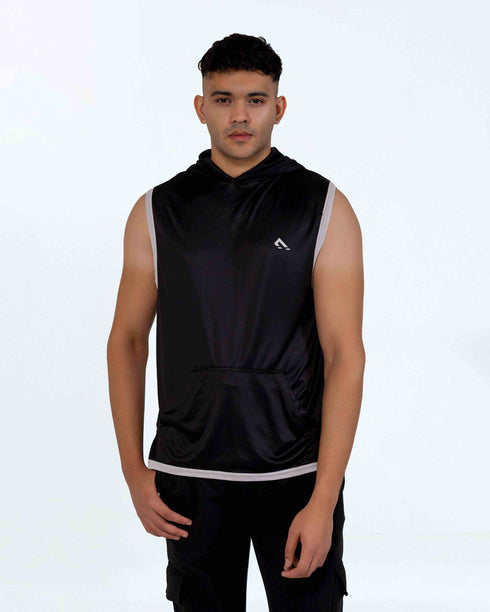 Combat sleeveless hoodie 2025