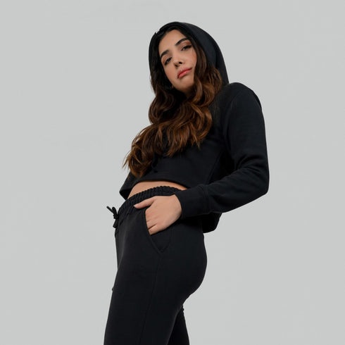 Evolution Crop Top - Black