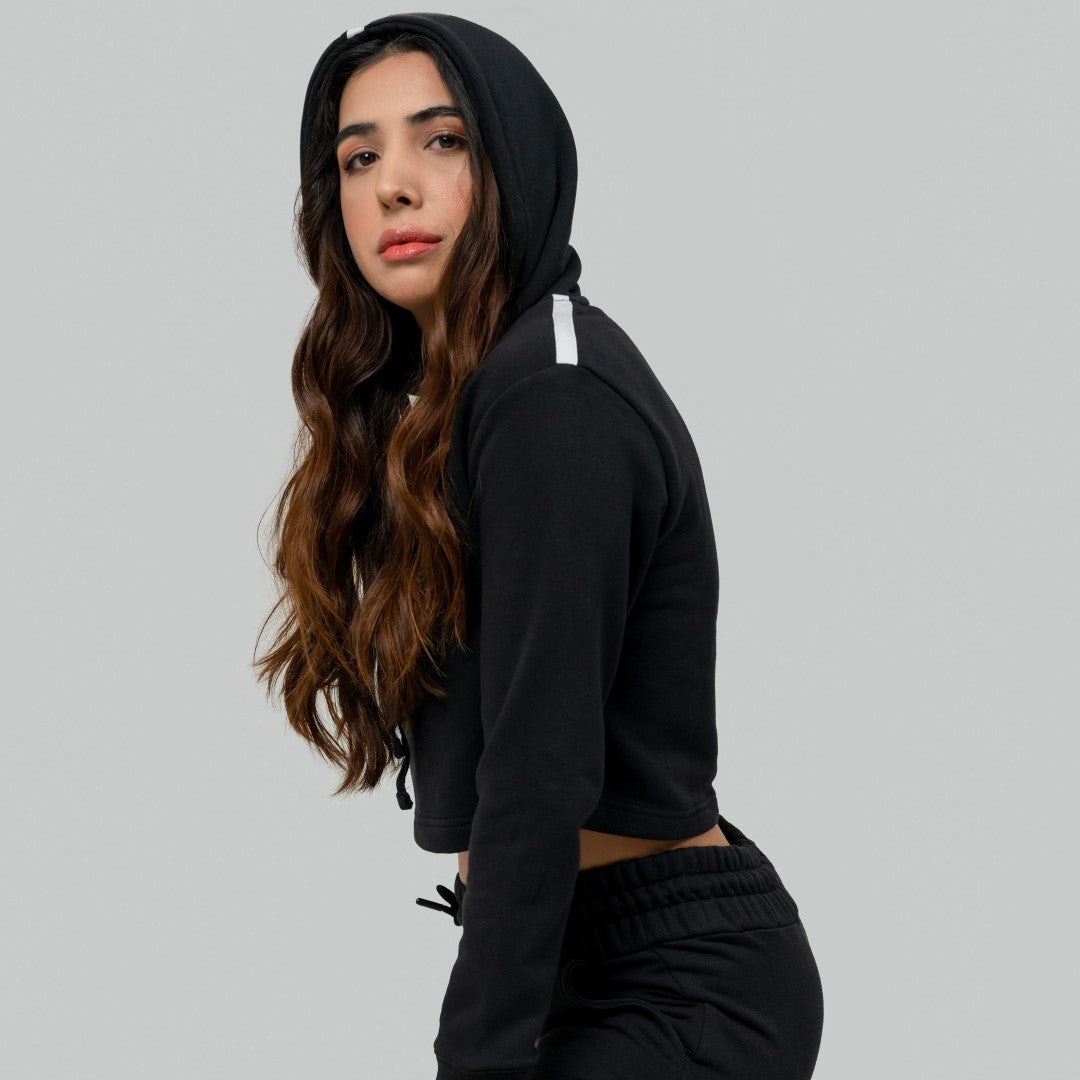 Evolution Crop Top - Black