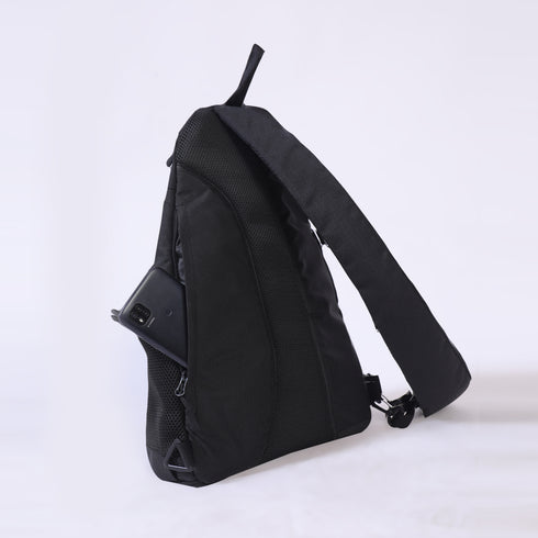 Anti-Theft Crossbody Bag - Black