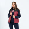 Prestige Puffer Vest Maroon/Black